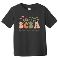 Behavior Analyst BCBA Behavior Therapist ABA Therapist RBT Toddler T-Shirt