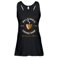 Bill And BobS Coffee Shop Aa Recovery Gift Ladies Essential Flowy Tank