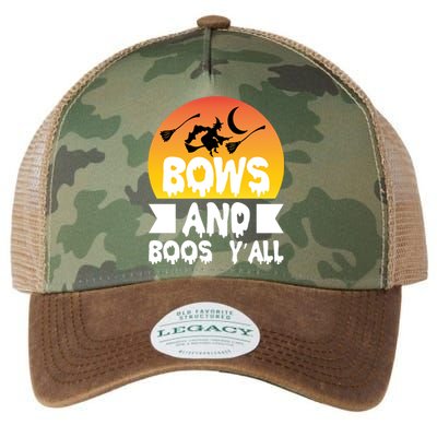 Bows And Boos Y'all Legacy Tie Dye Trucker Hat