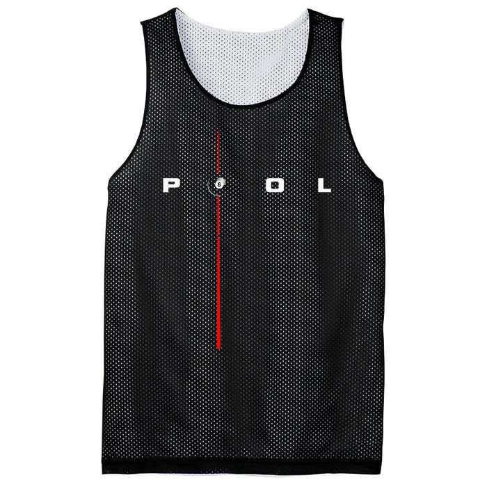 Billiards Apparel Billiards Mesh Reversible Basketball Jersey Tank