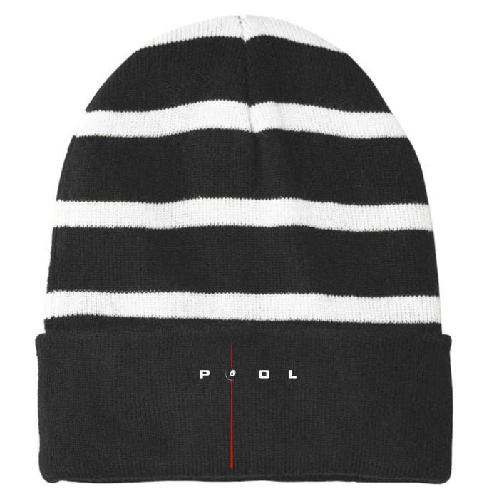 Billiards Apparel Billiards Striped Beanie with Solid Band