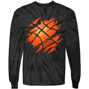 Basketball Apparel Basketball Tie-Dye Long Sleeve Shirt