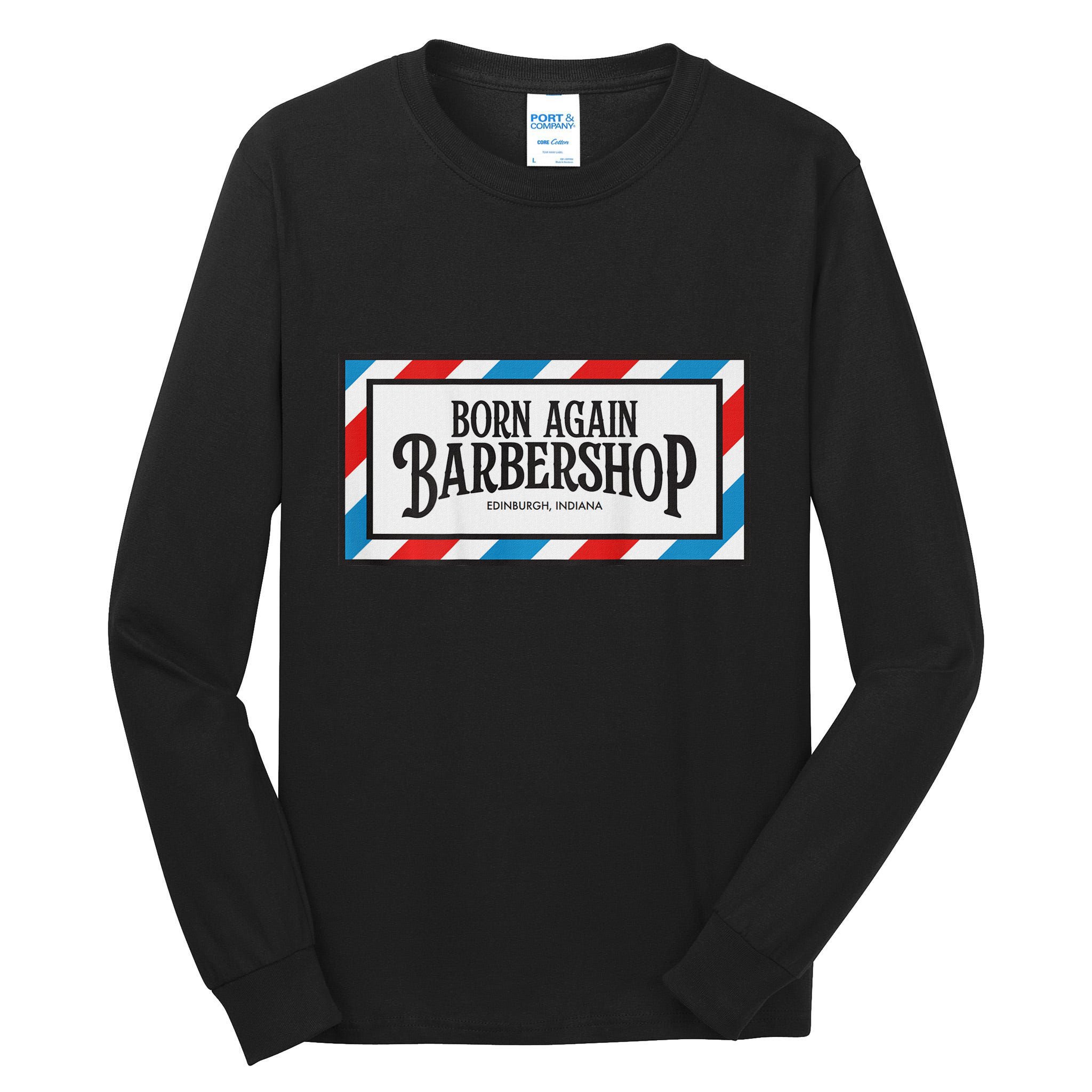 Born Again Barbershop Merch Tall Long Sleeve T-Shirt