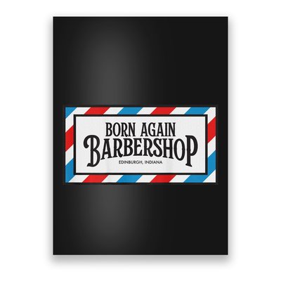 Born Again Barbershop Merch Poster