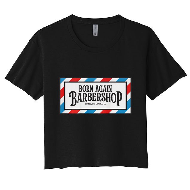 Born Again Barbershop Merch Crop Top