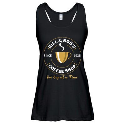 Bill And BobS Coffee Shop Aa Recovery Ladies Essential Flowy Tank