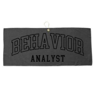 Behavior Analyst Behavior Analysis Diagnosing Behaviorism Large Microfiber Waffle Golf Towel