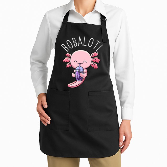 Bobalotl Axolotl Boba Tea Bubble Milk Apron