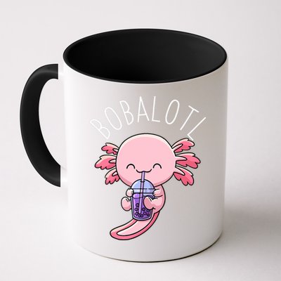 Bobalotl Axolotl Boba Tea Bubble Milk Mug