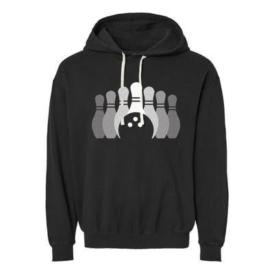 Bowling Apparel Bowling Garment-Dyed Fleece Hoodie