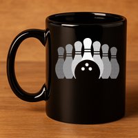 Bowling Apparel Bowling 11oz C Handle Ceramic Mug