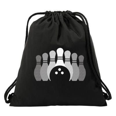 Bowling Apparel Bowling Drawstring Bag