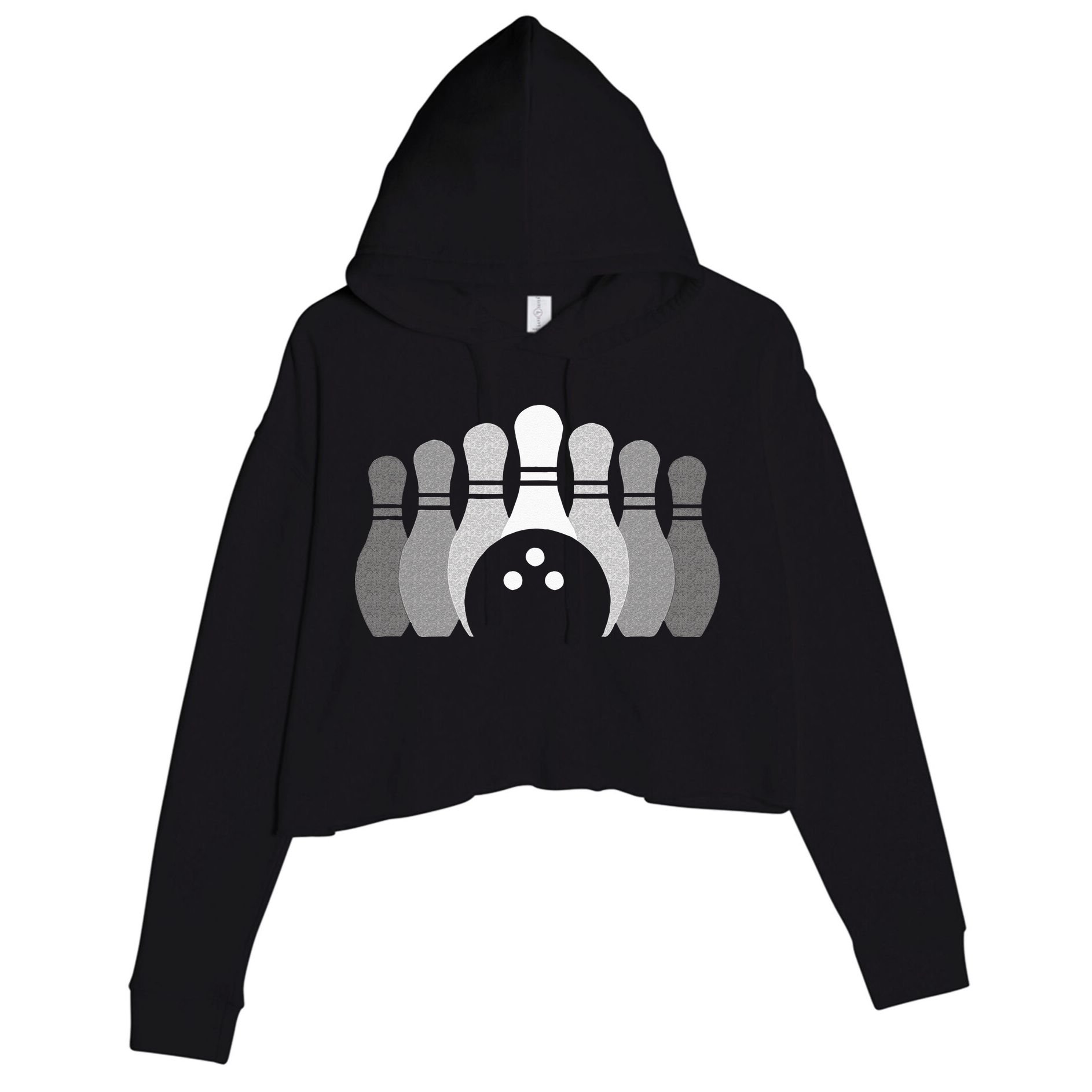 Bowling Apparel Bowling Crop Fleece Hoodie