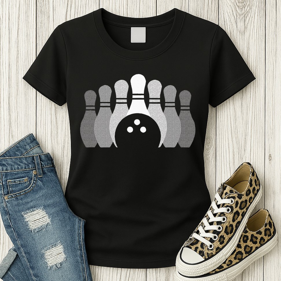 Bowling Apparel Bowling Womens T-Shirt