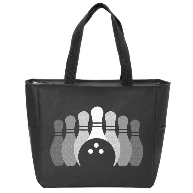 Bowling Apparel Bowling Zip Tote Bag