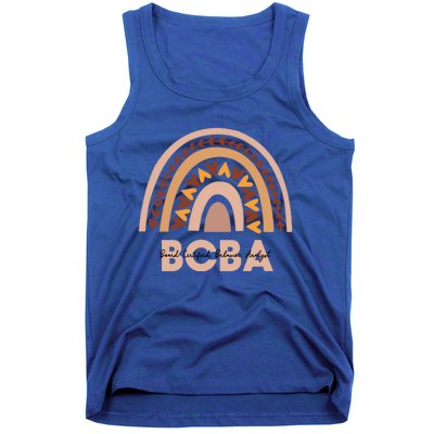 Behavior Analyst Bcba Behavior Therapist Funny Gift Tank Top