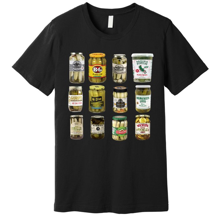 Bad Addiction Boutique Pickle Jars Premium T-Shirt