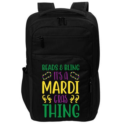 Beads And Bling It's A Mardi Gras Thing Impact Tech Backpack