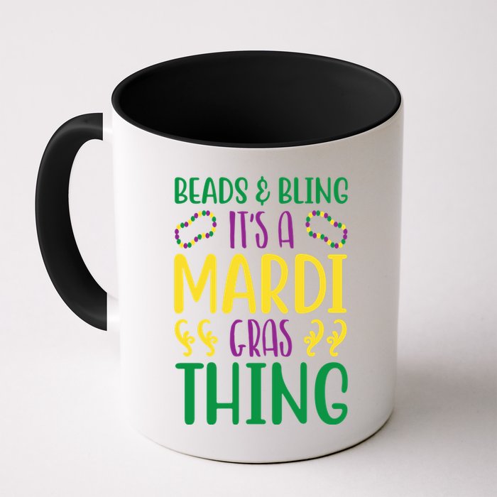 Beads And Bling It's A Mardi Gras Thing Mug