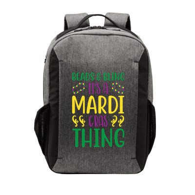 Beads And Bling It's A Mardi Gras Thing Vector Backpack