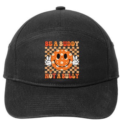 Be A Buddy Not A Bully Unity Day Orange Anti Bullying 7-Panel Snapback Hat