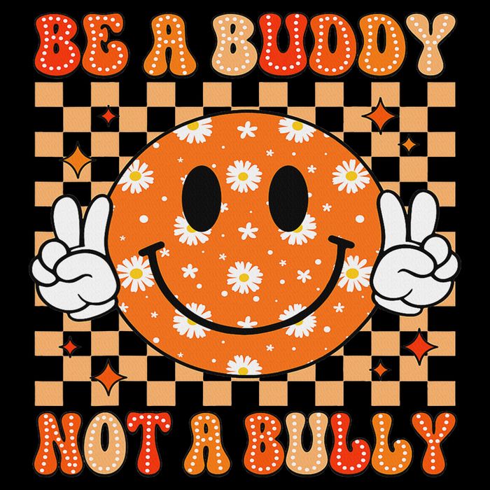 Be A Buddy Not A Bully Unity Day Orange Anti Bullying Mousepad