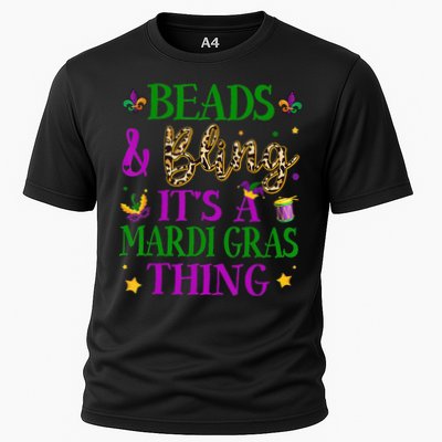 Beads And Bling It's A Mardi Gras Thing Beads And Bling Performance Shirt
