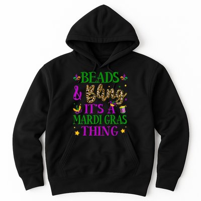 Beads And Bling It's A Mardi Gras Thing Beads And Bling Hoodie