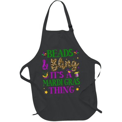 Beads And Bling It's A Mardi Gras Thing Beads And Bling Apron