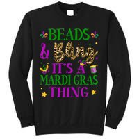 Beads And Bling It's A Mardi Gras Thing Beads And Bling Sweatshirt