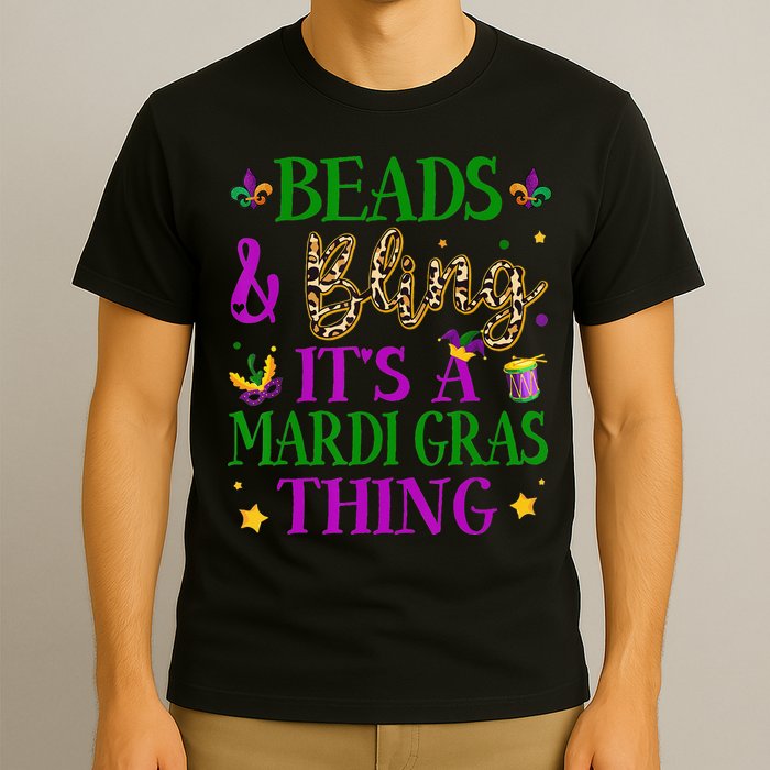 Beads And Bling It's A Mardi Gras Thing Beads And Bling T-Shirt