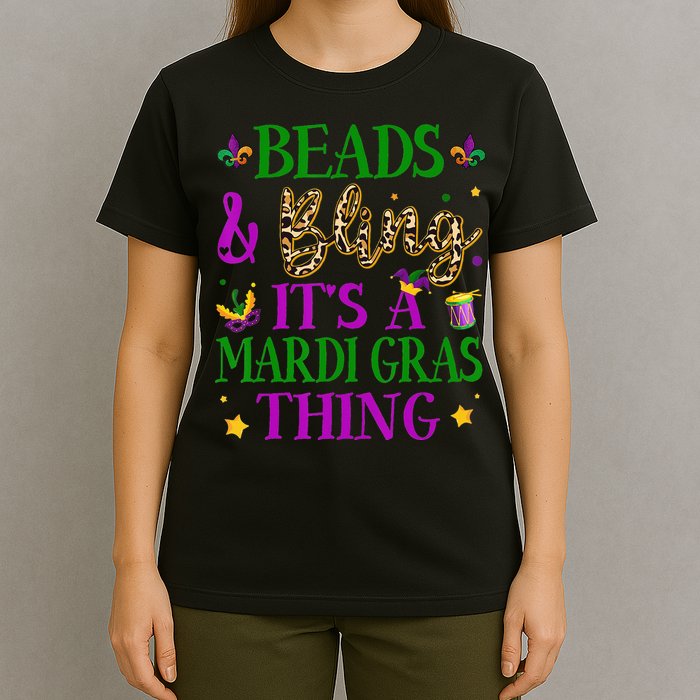 Beads And Bling It's A Mardi Gras Thing Beads And Bling T-Shirt