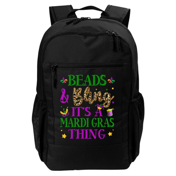 Beads And Bling It's A Mardi Gras Thing Beads And Bling Backpack