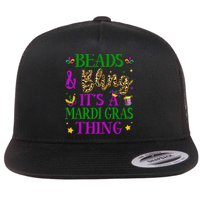 Beads And Bling It's A Mardi Gras Thing Beads And Bling Flatbill Hat
