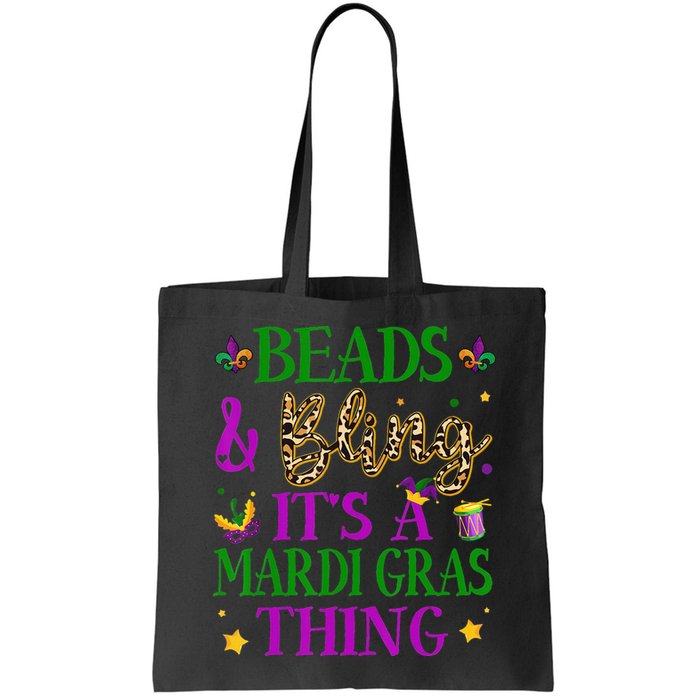 Beads And Bling It's A Mardi Gras Thing Beads And Bling Bag