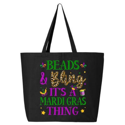 Beads And Bling It's A Mardi Gras Thing Beads And Bling 25L Jumbo Tote