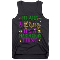 Beads And Bling It's A Mardi Gras Thing Beads And Bling Tank Top