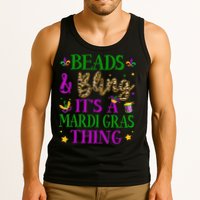 Beads And Bling It's A Mardi Gras Thing Beads And Bling Tank Top