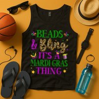Beads And Bling It's A Mardi Gras Thing Beads And Bling Tank Top