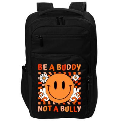 Be A Buddy Not A Bully Unity Day Anti Bullying Orange Face Impact Tech Backpack