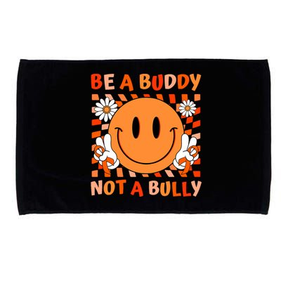 Be A Buddy Not A Bully Unity Day Anti Bullying Orange Face Microfiber Hand Towel