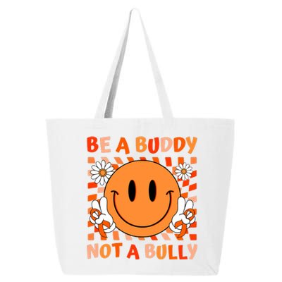 Be A Buddy Not A Bully Unity Day Anti Bullying Orange Face 25L Jumbo Tote