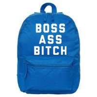 Boss Ass Bitch Gift 16 in Basic Backpack