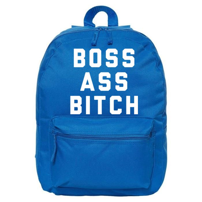 Boss Ass Bitch Gift 16 in Basic Backpack