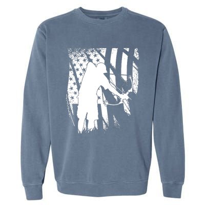 Bowfishing Americana Garment-Dyed Sweatshirt