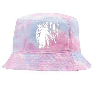 Bowfishing Americana Tie-Dyed Bucket Hat