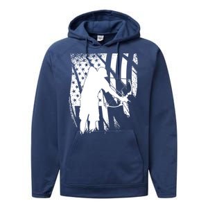 Bowfishing Americana Performance Fleece Hoodie