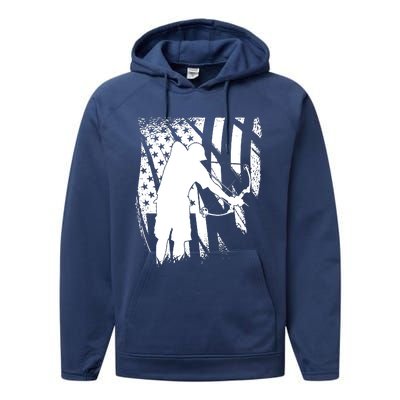 Bowfishing Americana Performance Fleece Hoodie