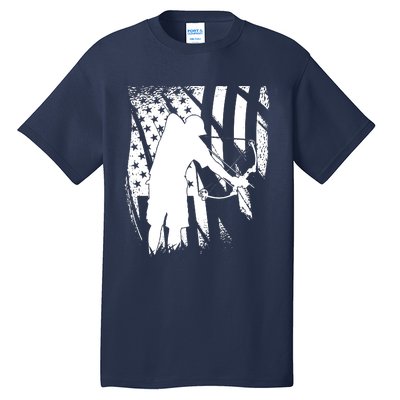 Bowfishing Americana Tall T-Shirt