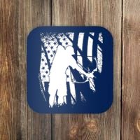 Bowfishing Americana Coaster